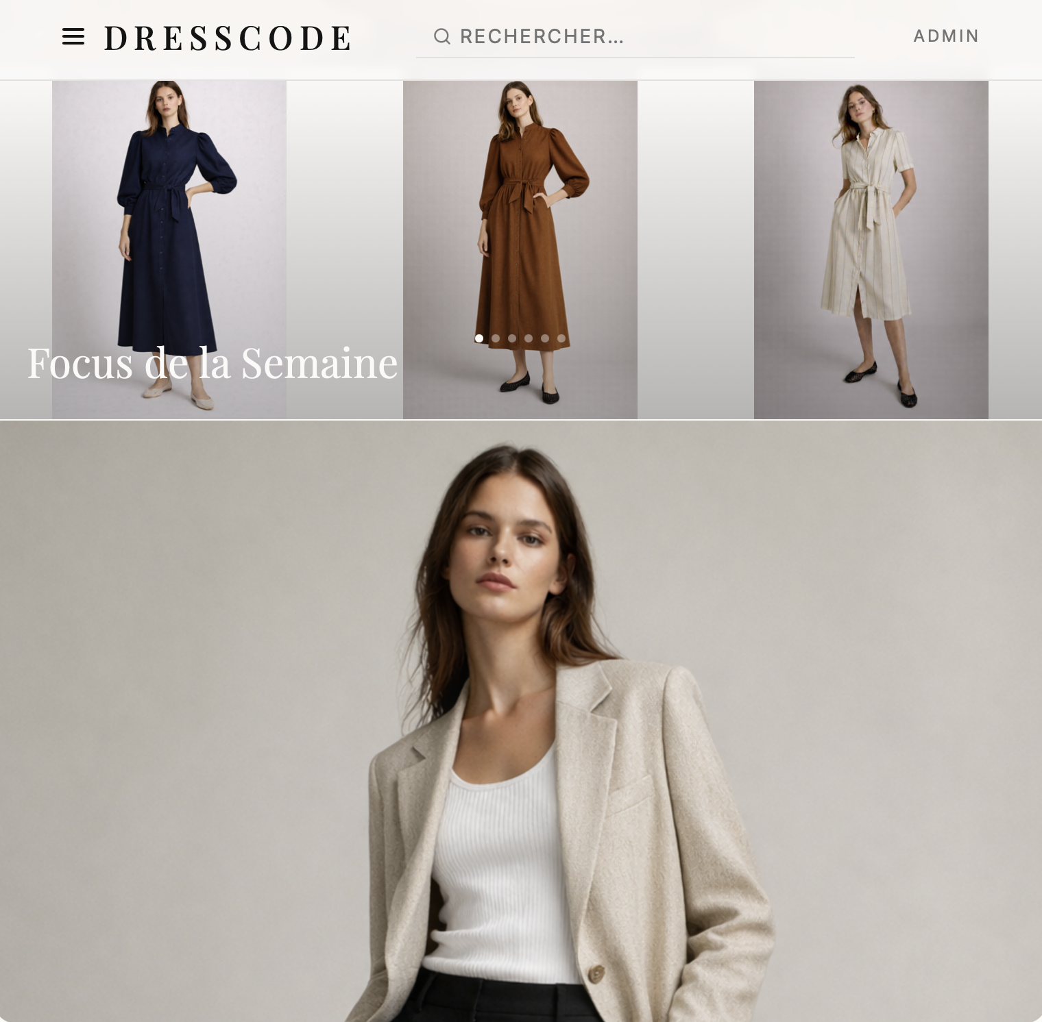 Vitrine Dresscode par PROJETA STUDIO
