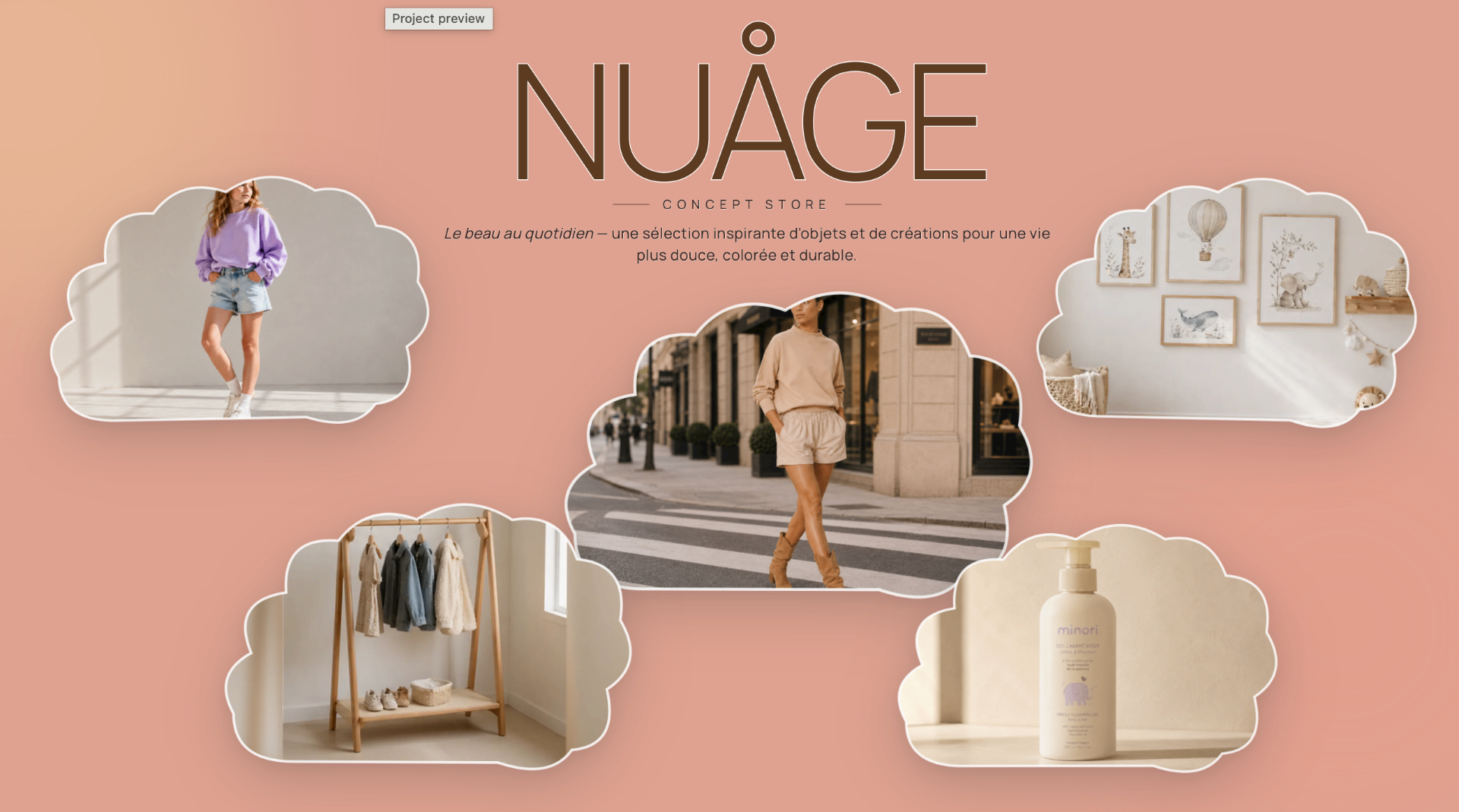 Vitrine Nuage par PROJETA STUDIO